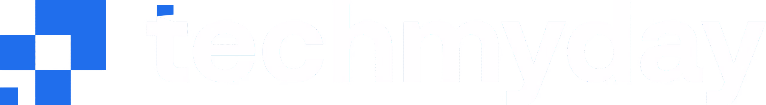 Tmd Blue And White Logo