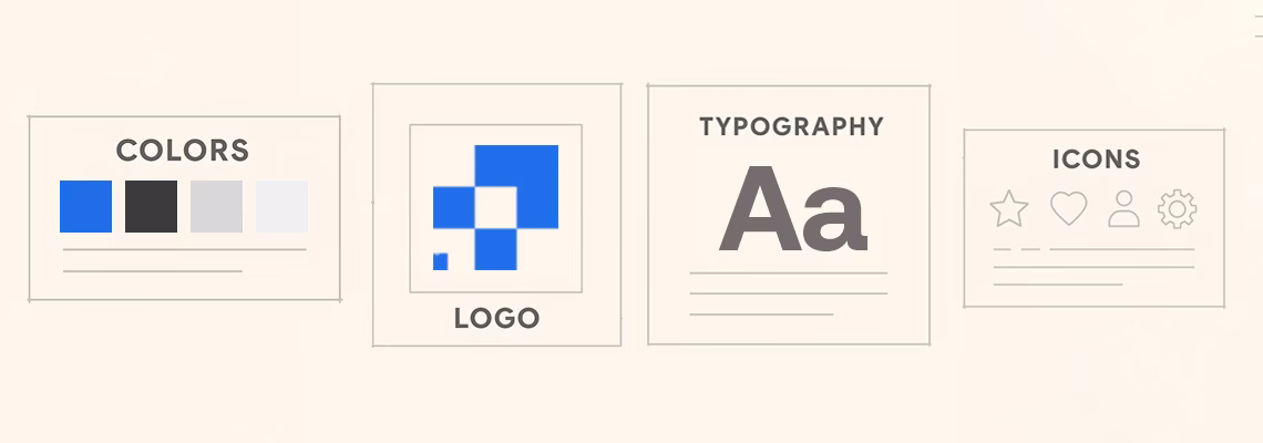 Heading and body font pair with responsive sizes.